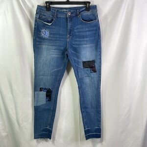American Rag patched jeans